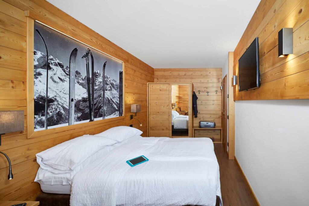 0154 Garni dello Sportivo Camere matrimoniali familiari campiglio