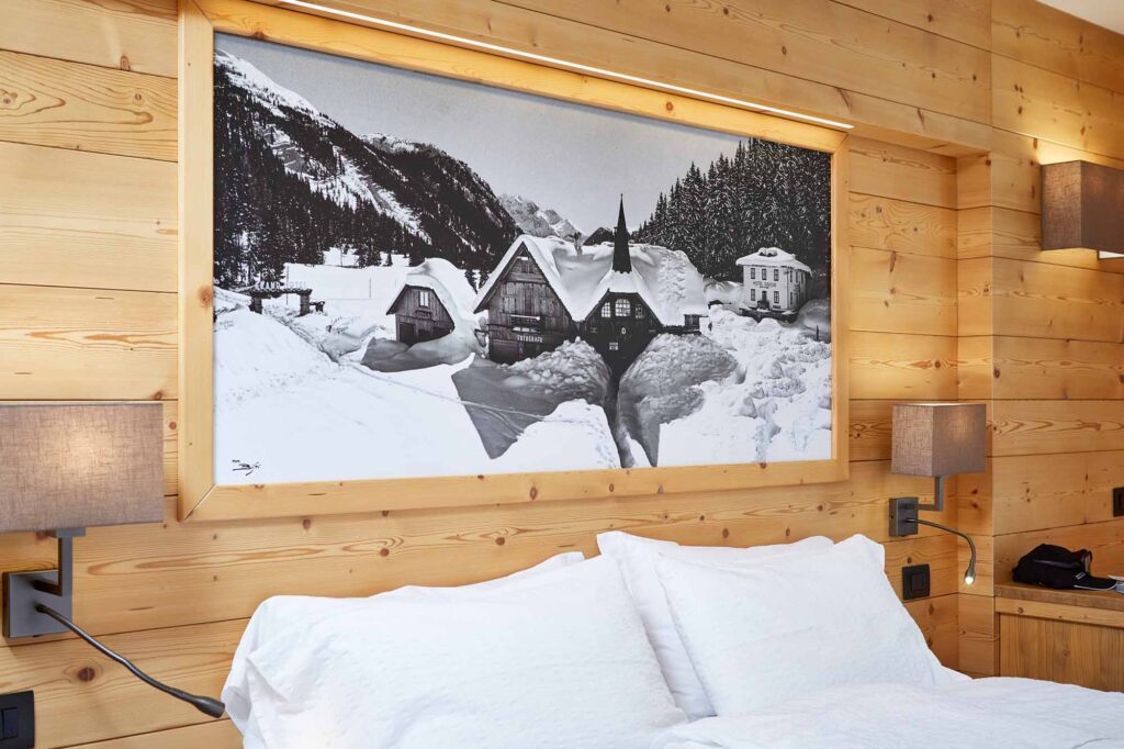 0178 Garni dello Sportivo Camere matrimoniali e familiari letto campiglio